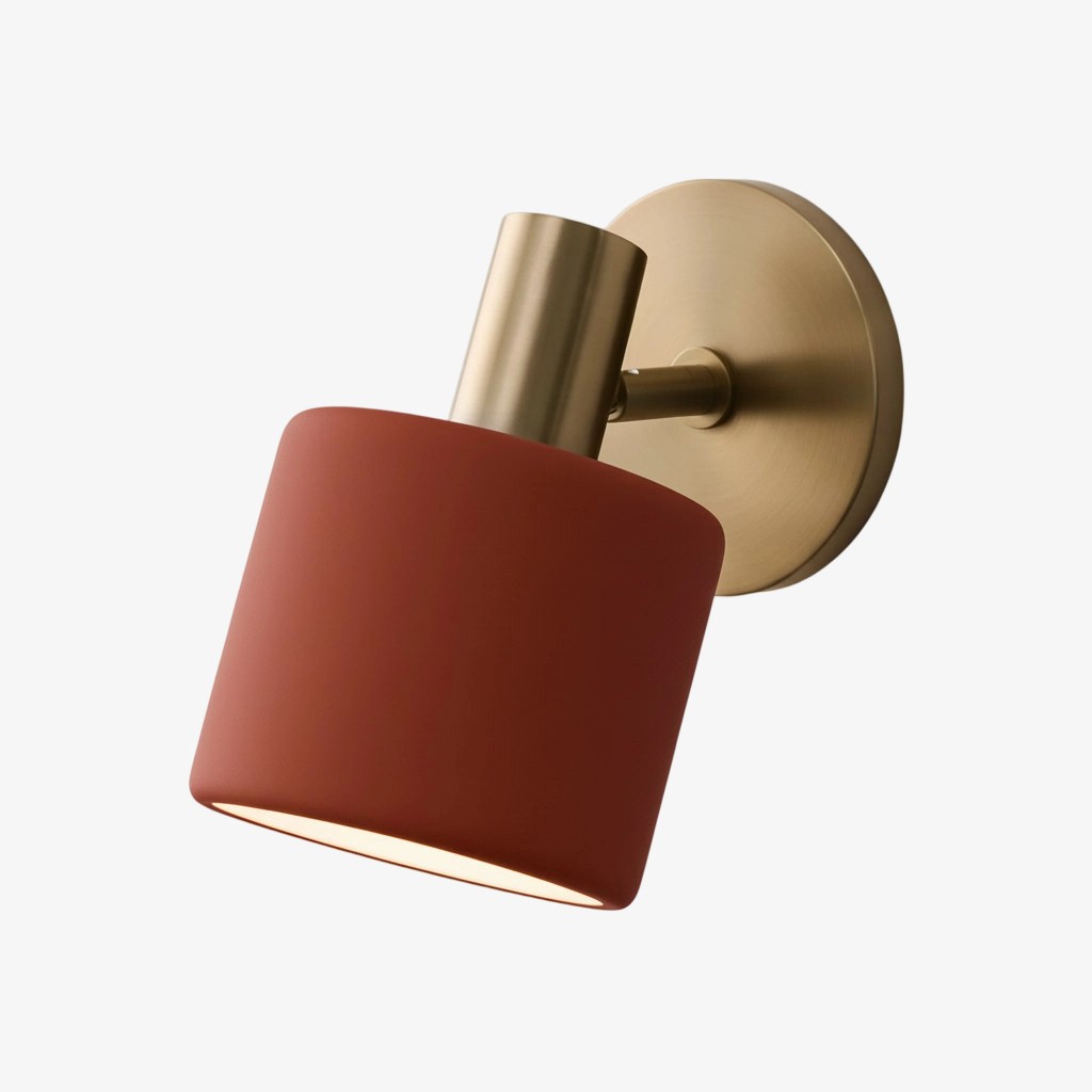 Cerova Anders Ivory Porcelain Wall Sconce – Organic Design for Living Room & Bedroom T015