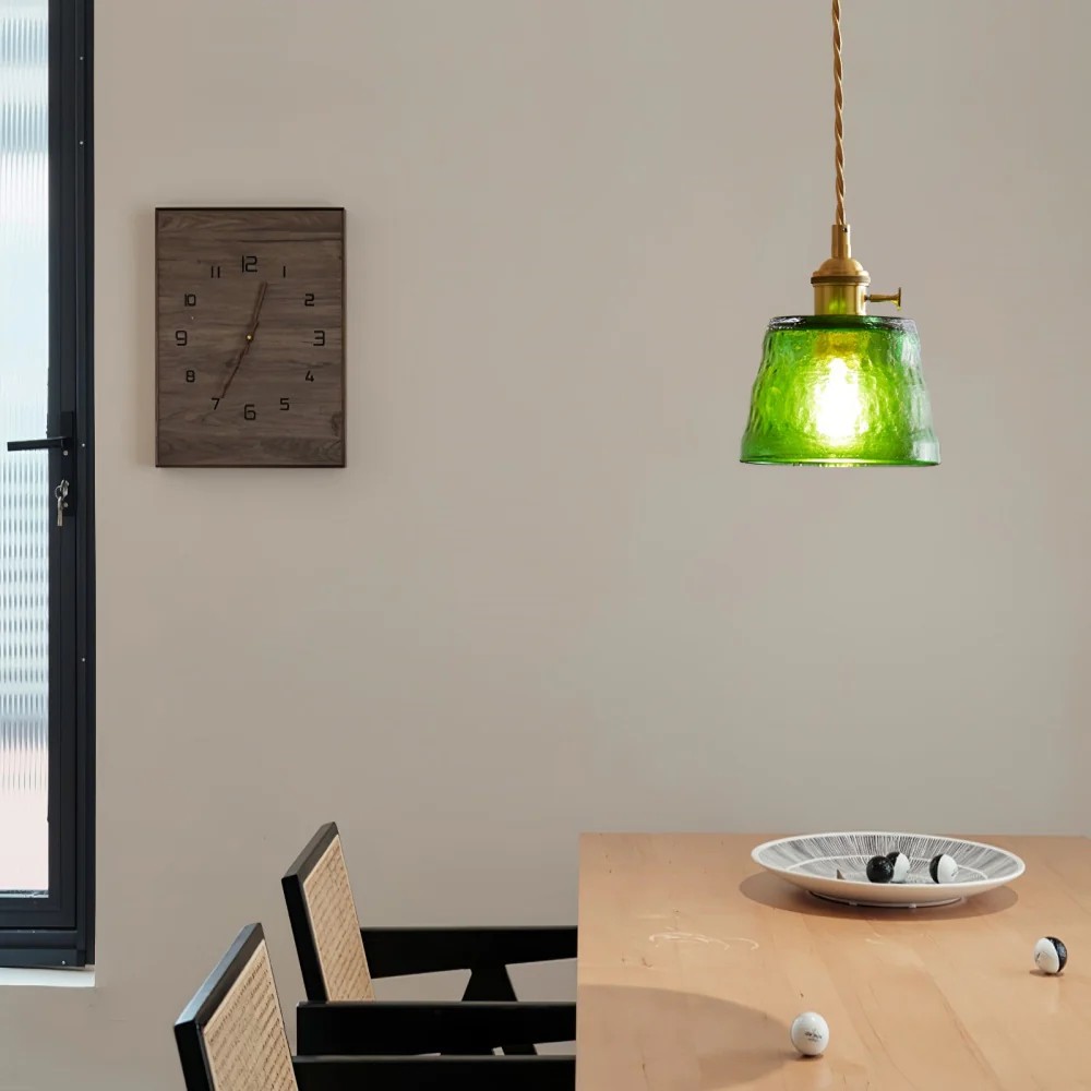 Nordic Cup Brass Glass Pendant Light S79