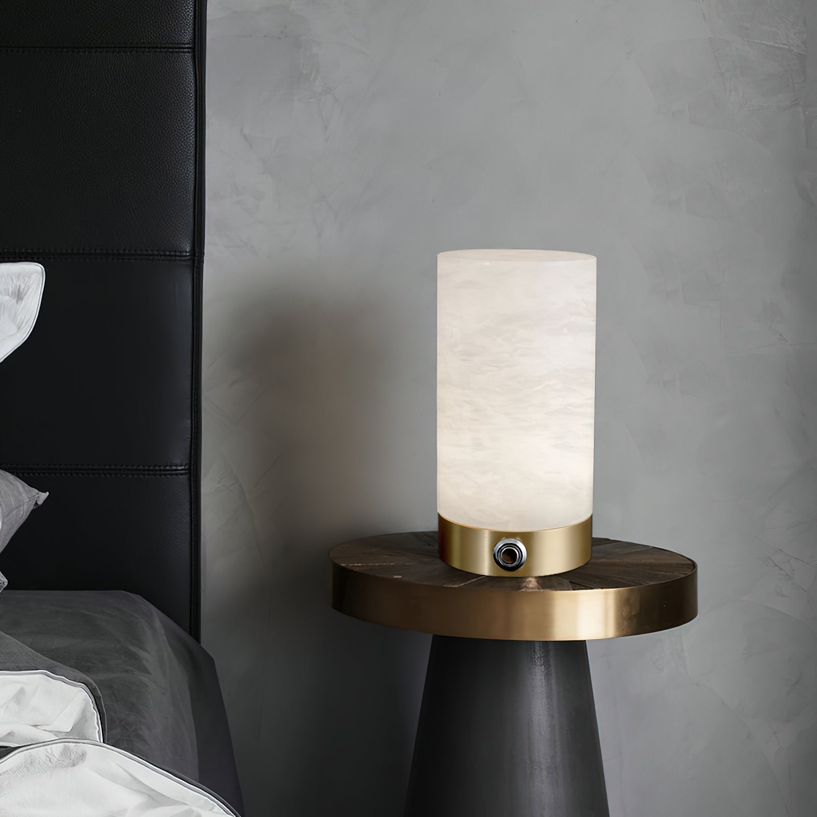 Totem Alabaster Table Lamp T1723