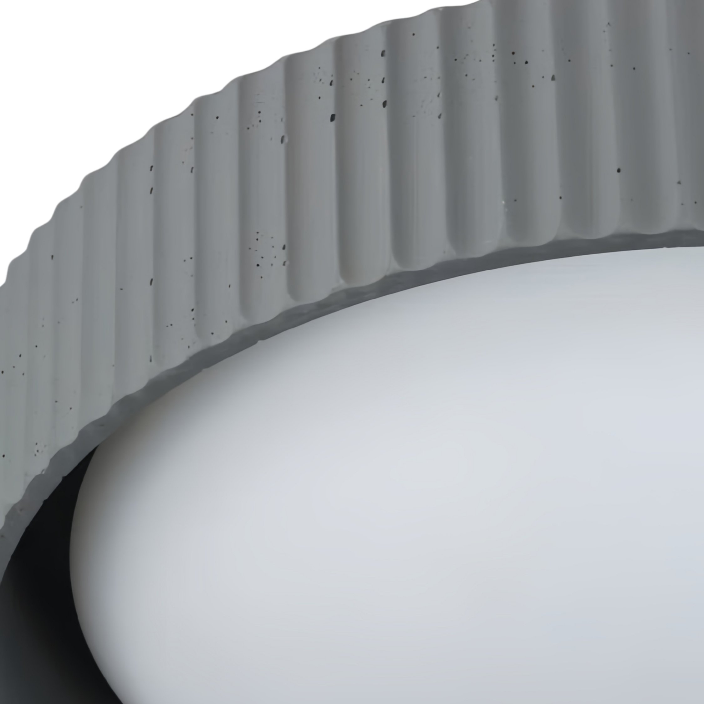 Acrion Round Acrylic LED Ceiling Light - Minimal Flush Mount Living T1179