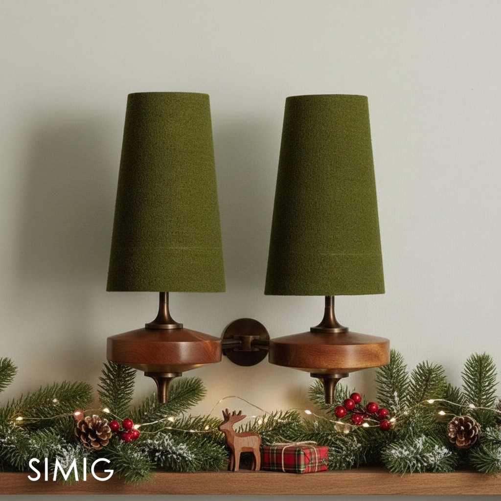 Chrona Rho Fabric Sculpt Wall Lamp - Artistic Contemporary Style T122