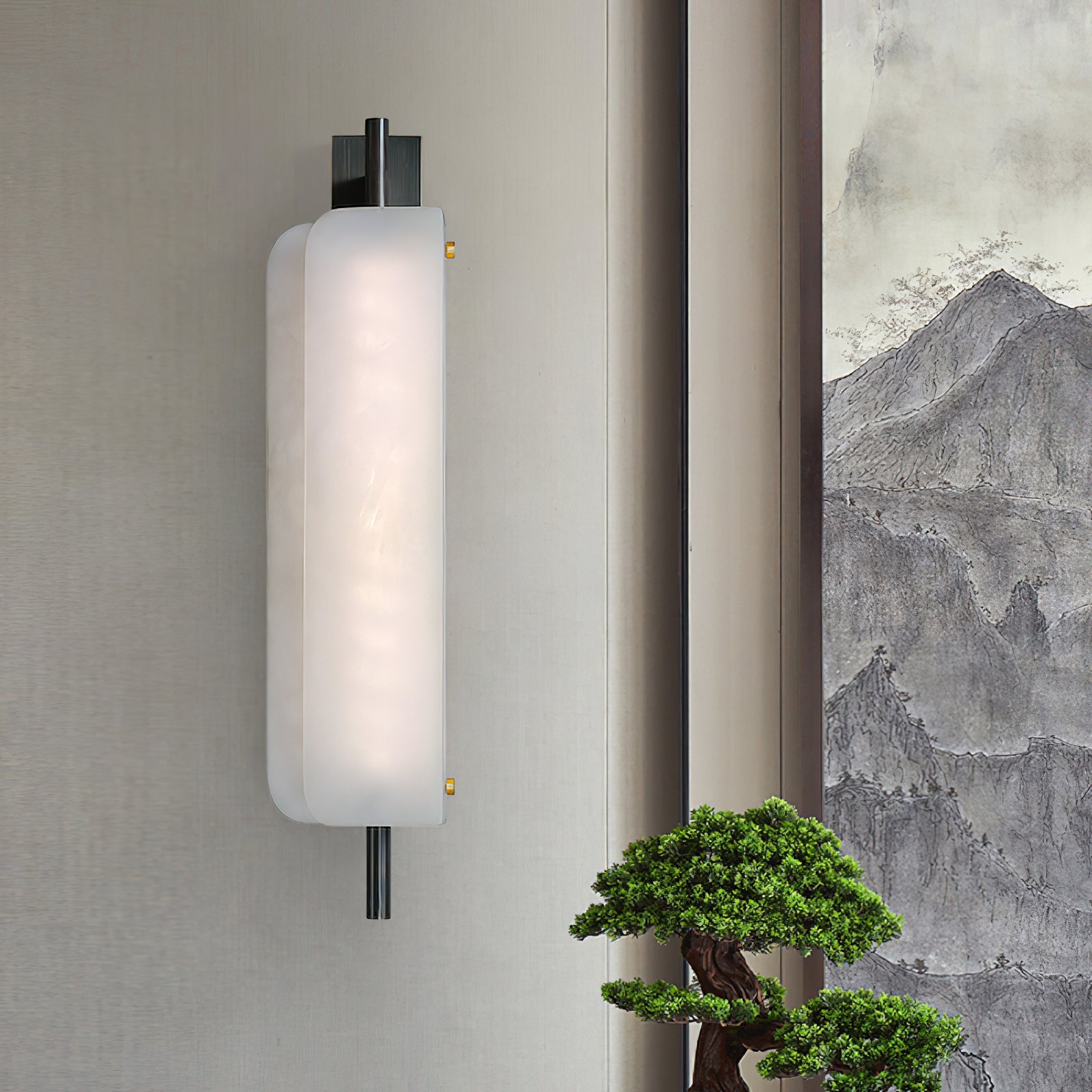 Kinkairo Alabaster Wall Lamp T1721