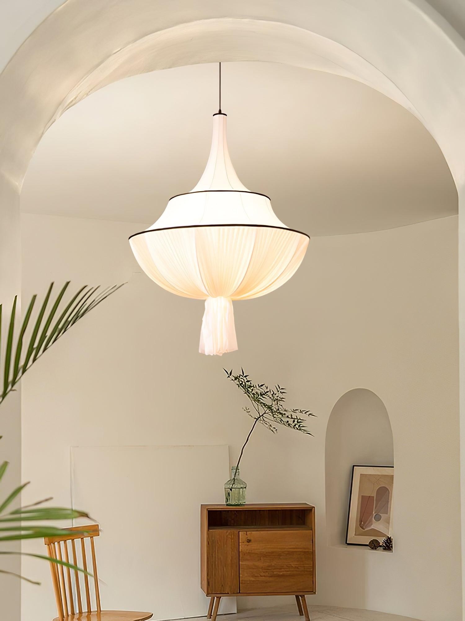 Fabric Art Decorative Pendant Lamp M258