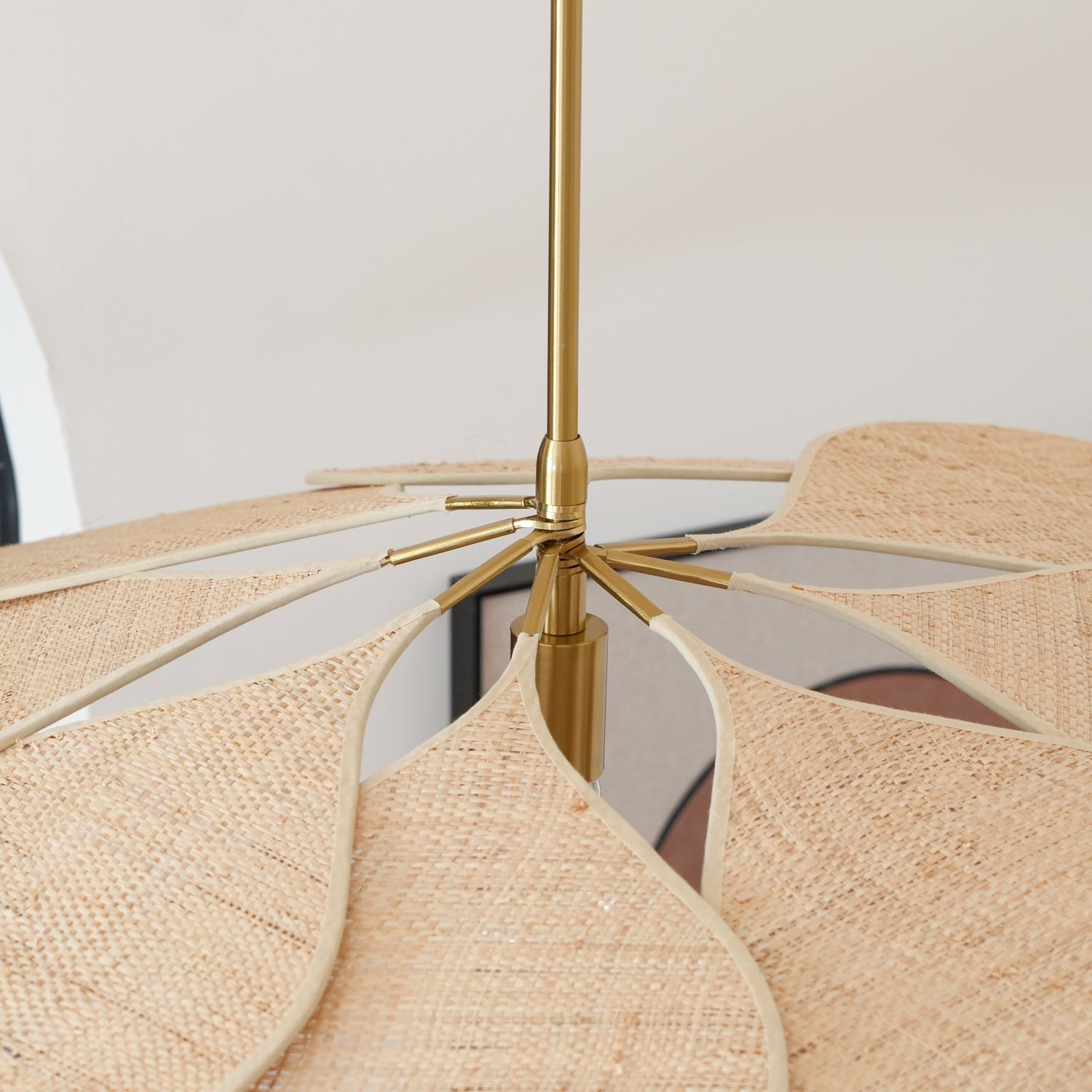 Petals Bloom Rattan Pendant Lamp M428