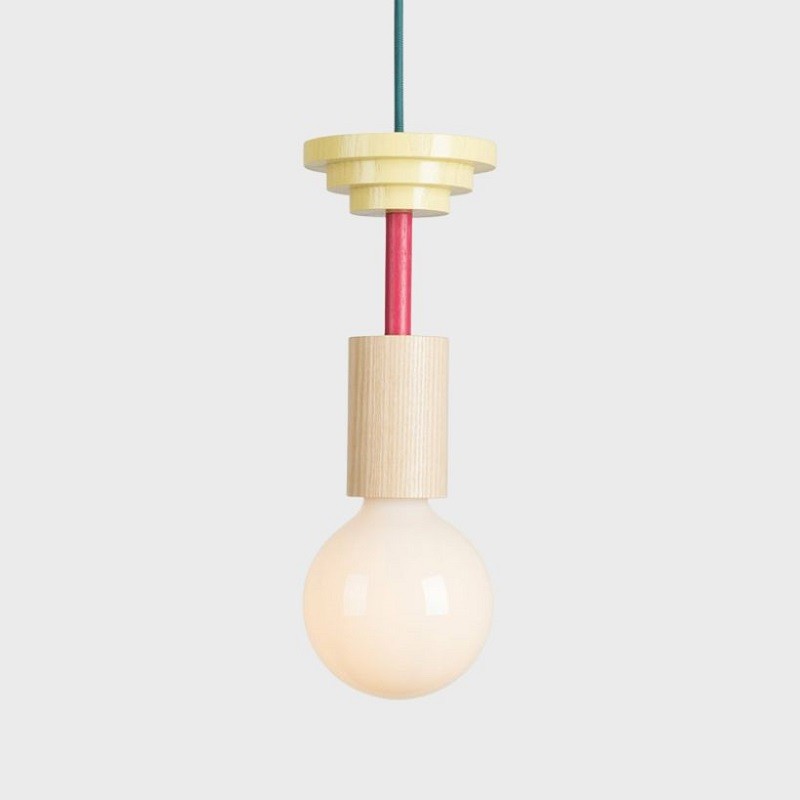 Creative Simple Wooden Pendant Light S155
