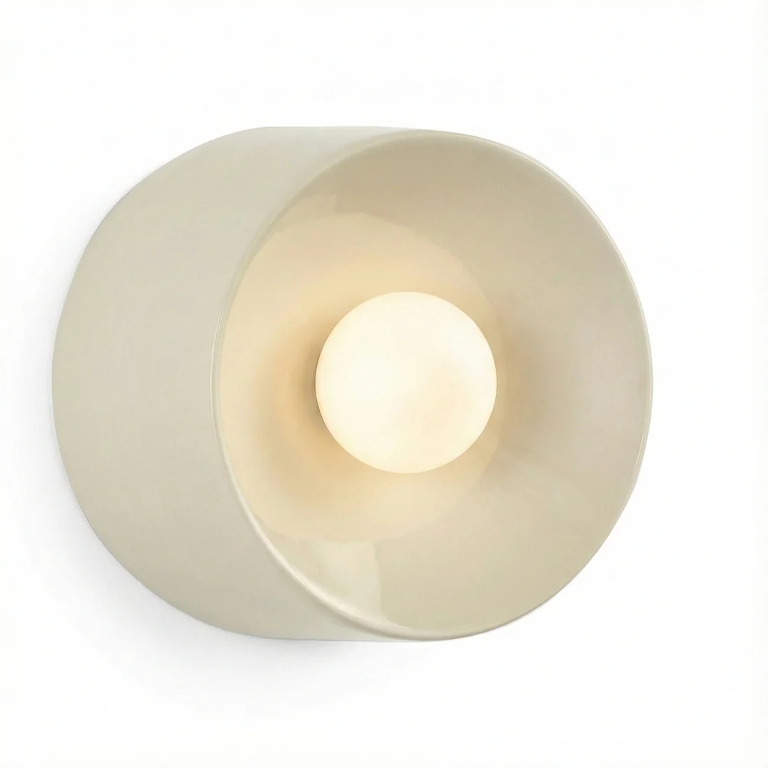 Dylan Bauhaus Minimalist Ceramic Wall Light T2187