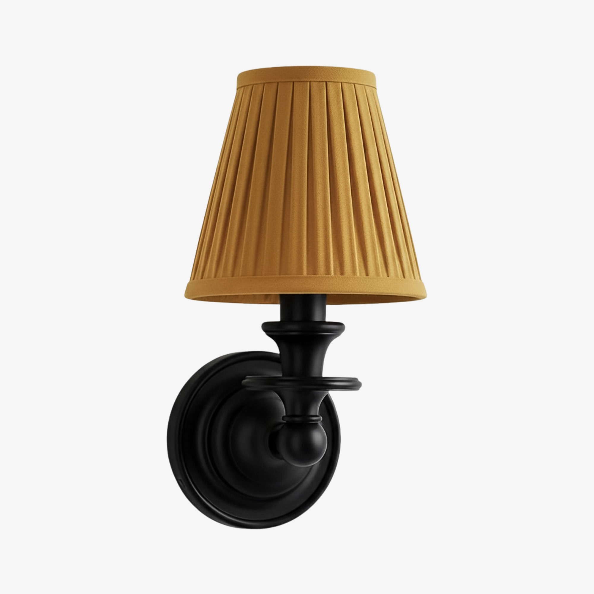 Kalvora Fabric Shade Wall Sconce - Stylish Modern Light for Bedroom T090