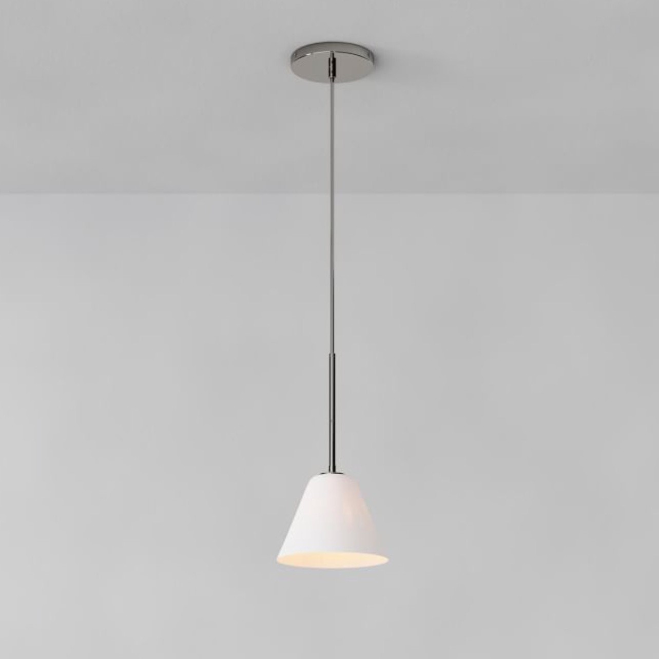 Conica Clean Line Glass Cone Pendant Fixture - Modern Bar Counter T104