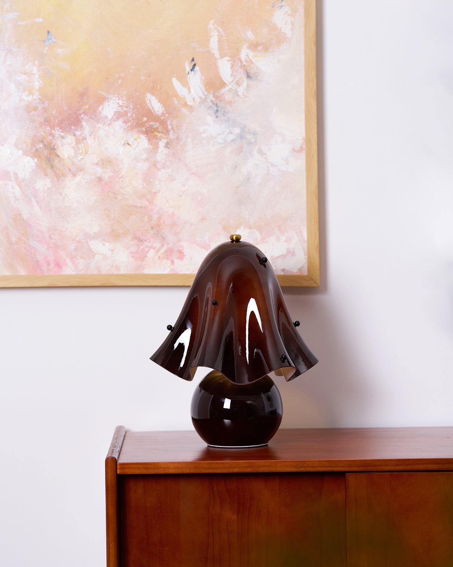 Bellina Sculptural Bell Flower Table Lamp - Accent Lighting for Room T281