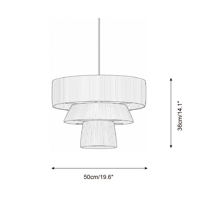 Serapha Tier Pendant Lamp T1513