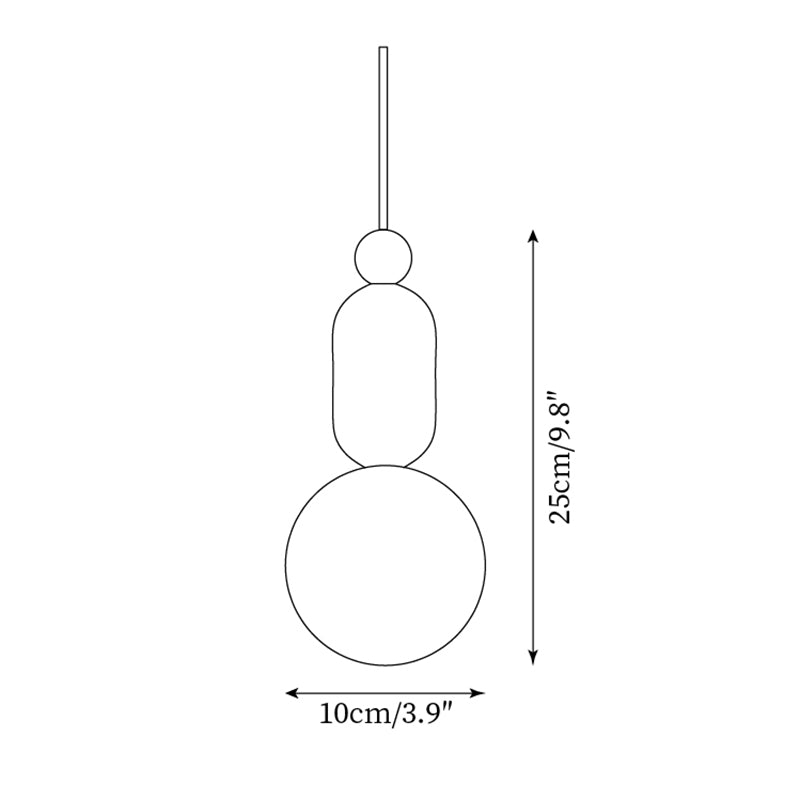 Daniel Pendant Lamp T1249