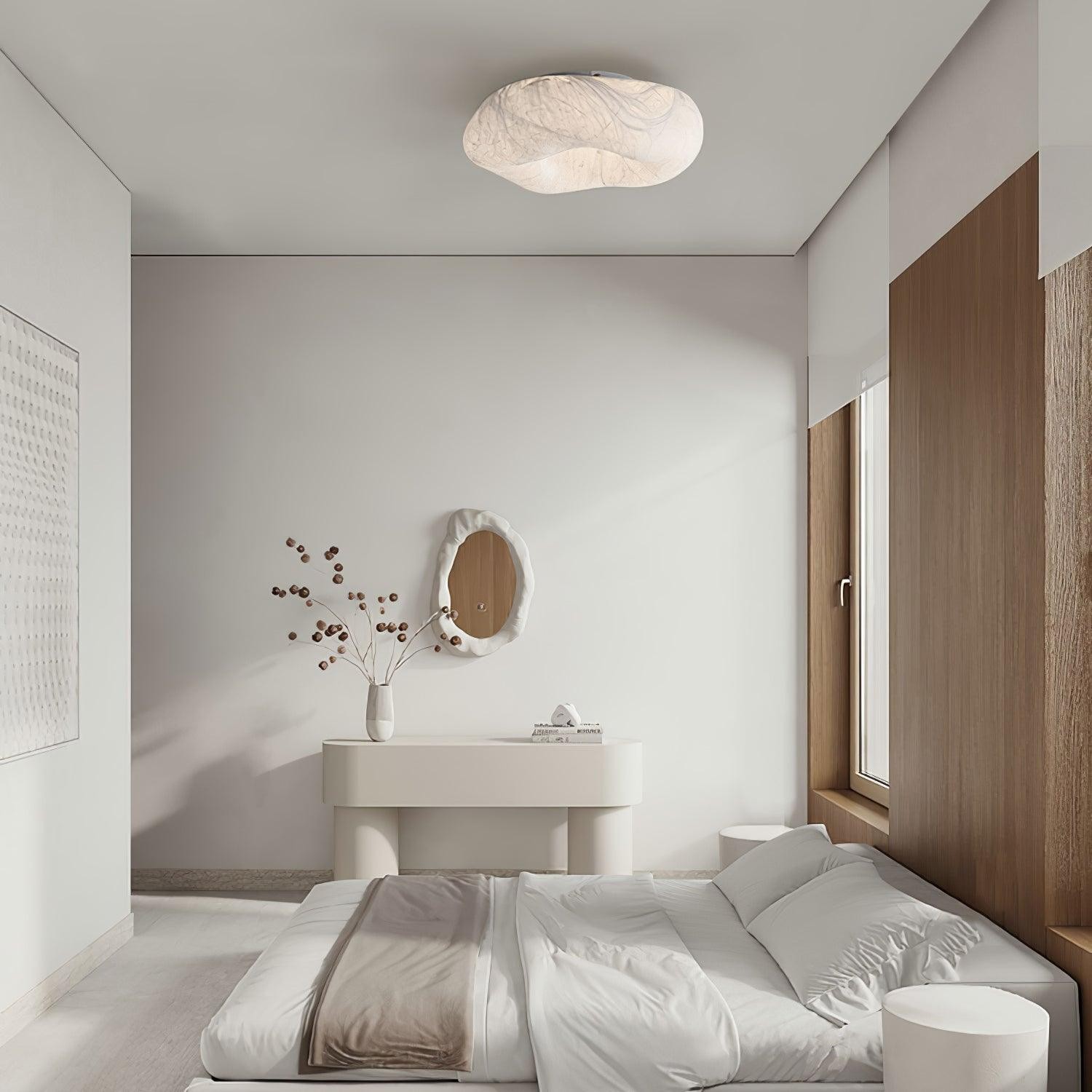 Modern Simple Silk LED Living Room Ceiling Lamp M193