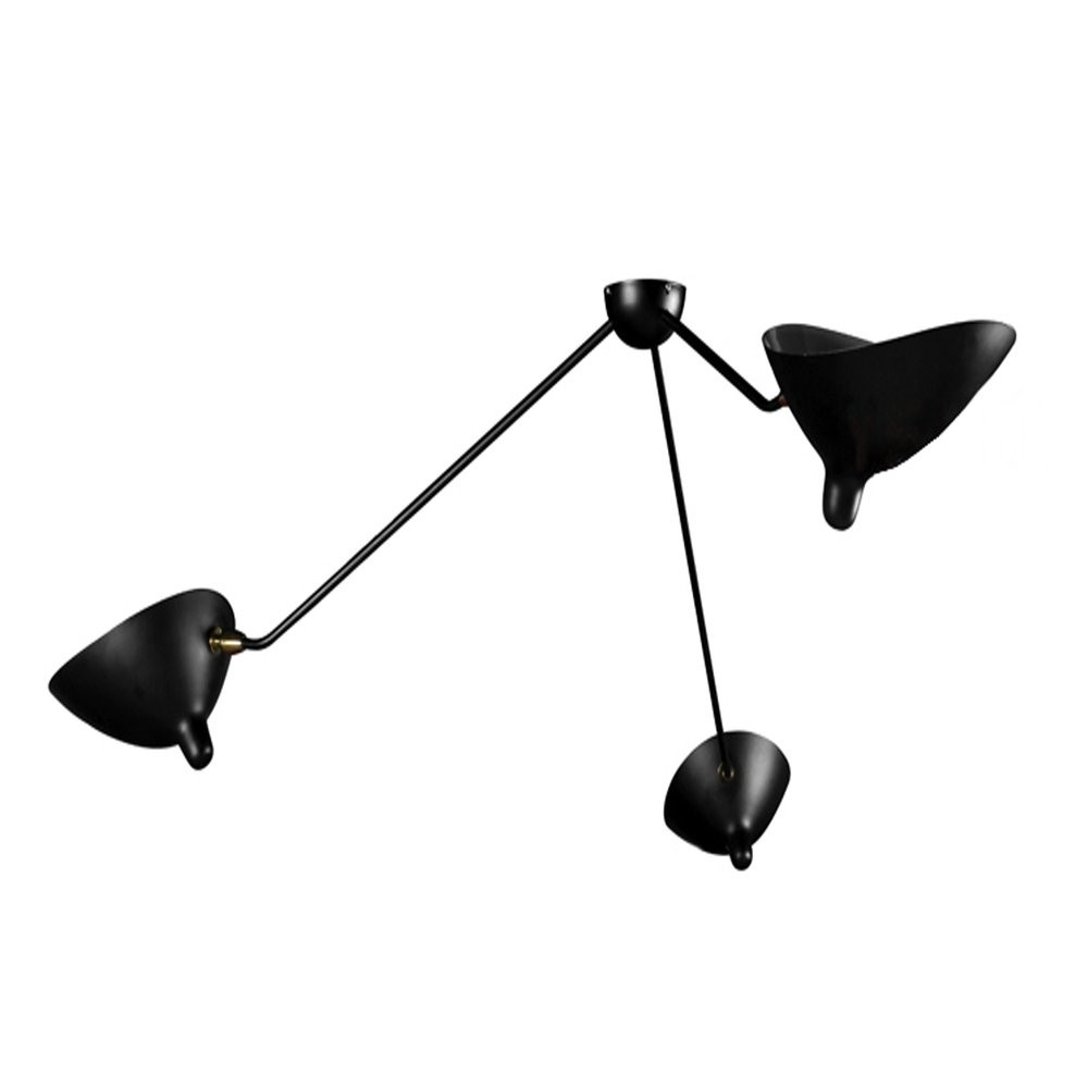 Arclume Arc Ceiling Lamp - Mid Century Multi Arm Light for Living Room