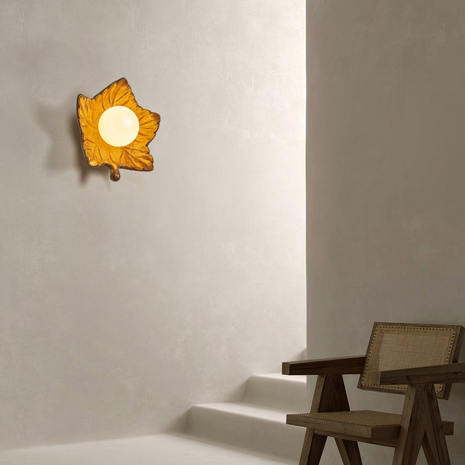 Maple Leaf Wall Light M262