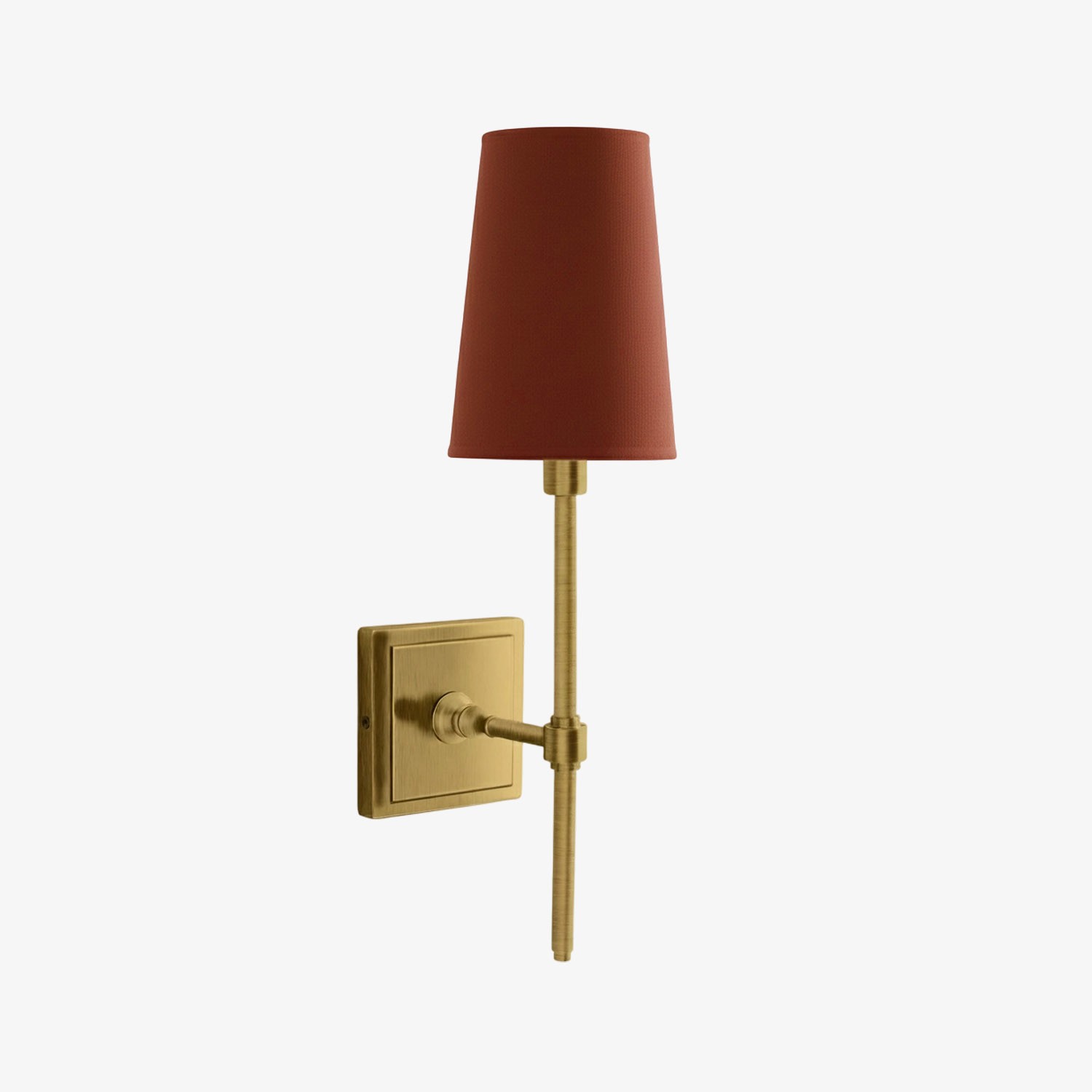 Derlina Stylish Retro Wall Lamp with White Linen Shades – Modern Industrial Design for Any Room T273