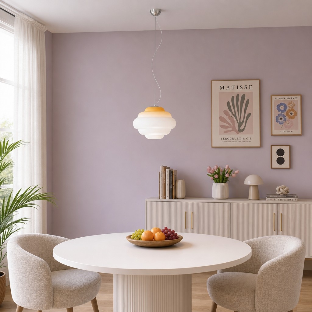 Gossax Cloud Glass Shaped Pendant Light - Nordic Style for Dining Room and Kitchen Island T2243