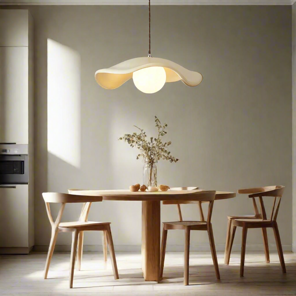 Yumi Sculptural Resin Elegance Minimalist Pendant Light T2169