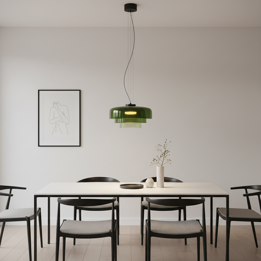 Nordic Celestial Glass Pendant Light T2132