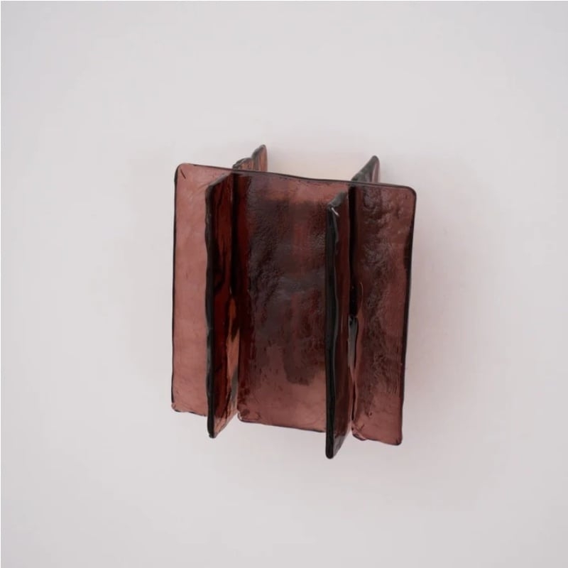 Lumiridge Wall Lamp - Modern Metal and Glass for Bedroom T572