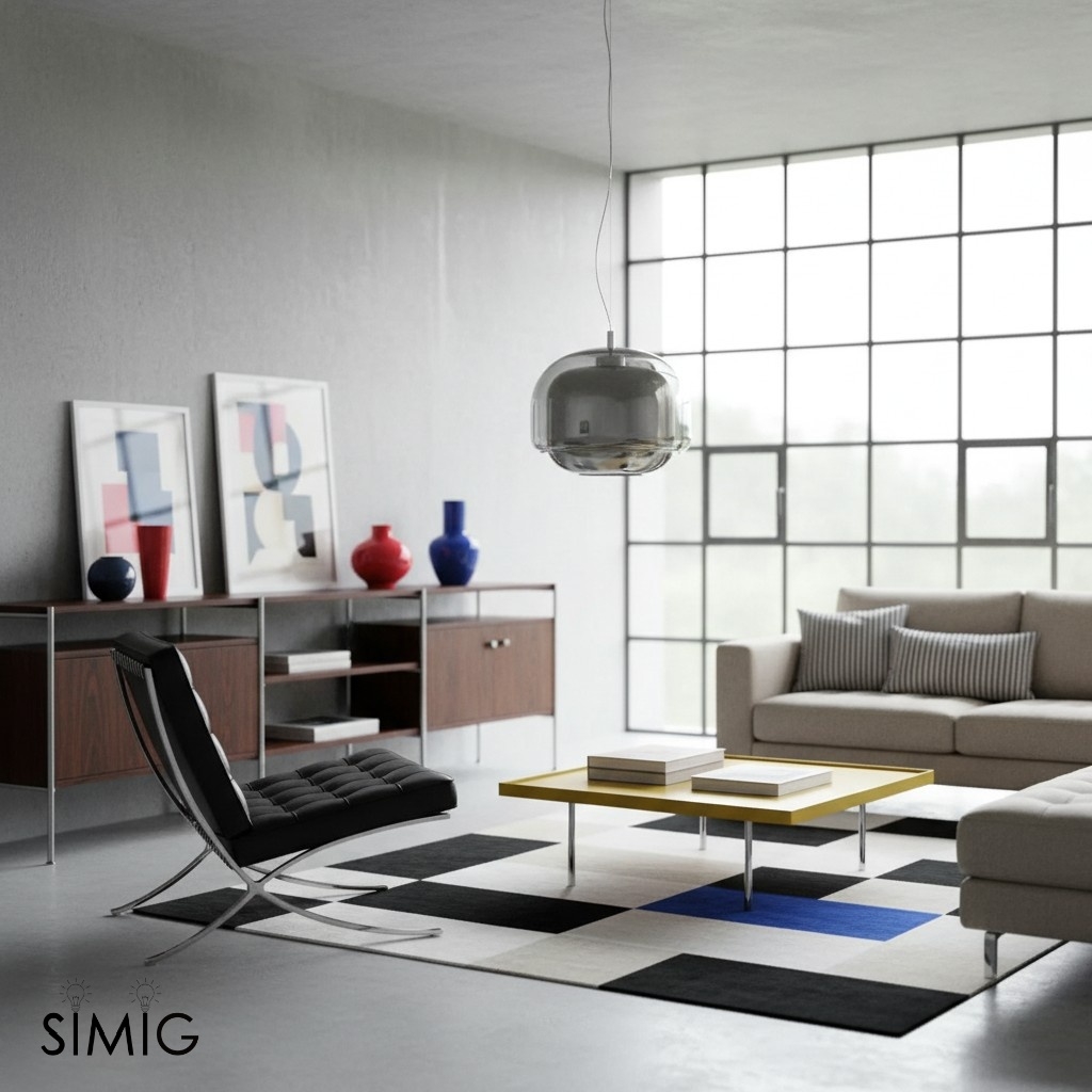 Clinco Layered Glass Hanging Lamp ‑ Chic Design for Living Room S251