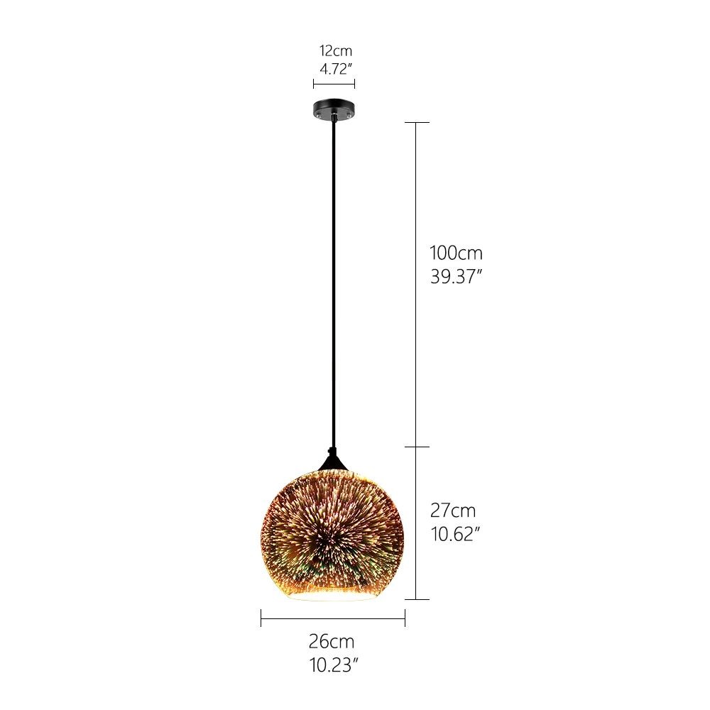 Modern 3D Colorful Nordic Pendant Lamp(Blue Version)
