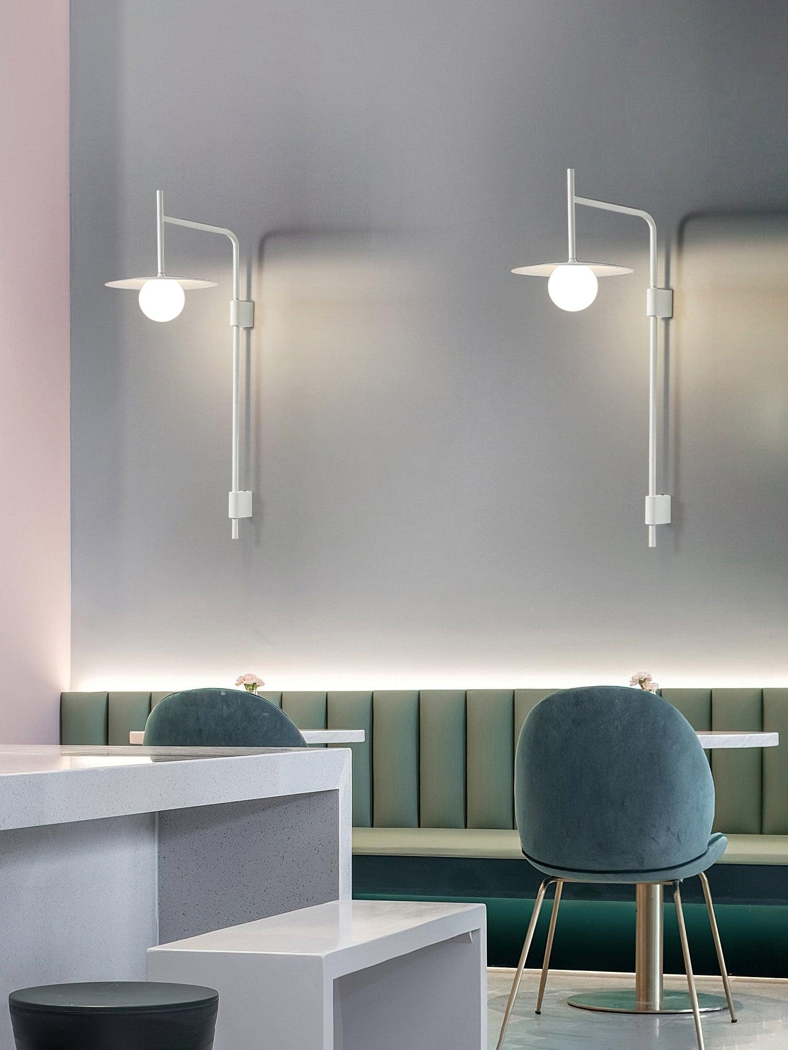 Nordic Swing Arm Wall Lamp for Living Room G26
