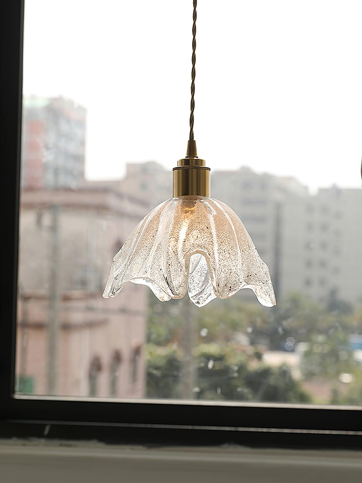 Lotus Crystal Small Pendant Light M539