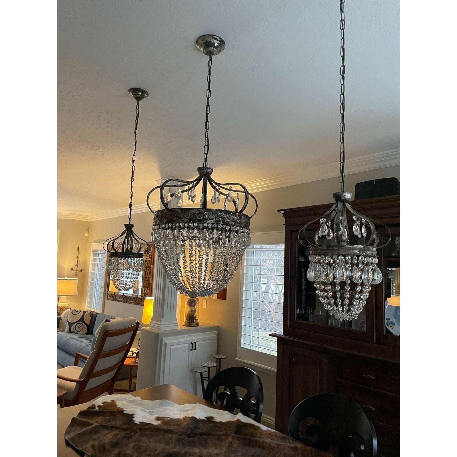 Abella Tear Drop Chandelier T1741