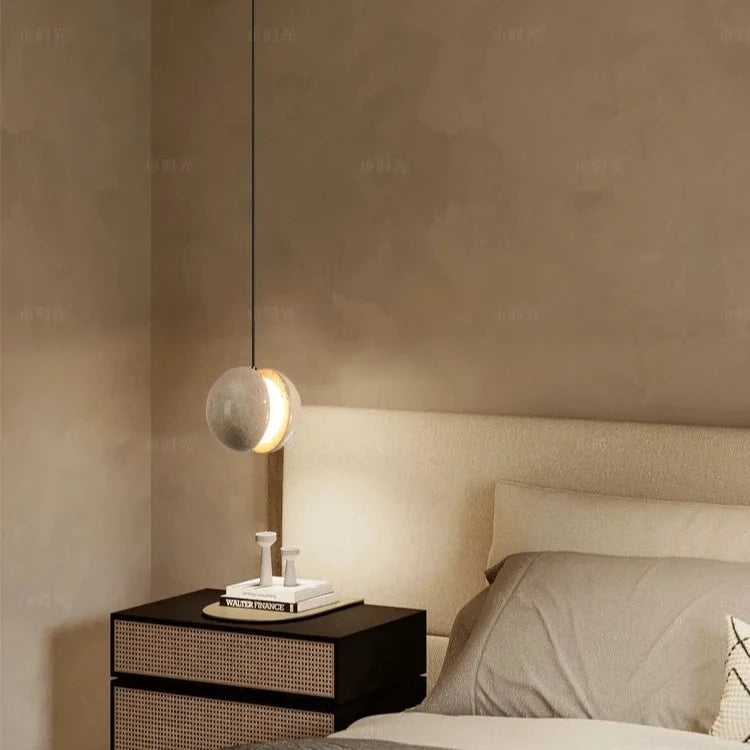 Travertine Lunar Chandelier T2142