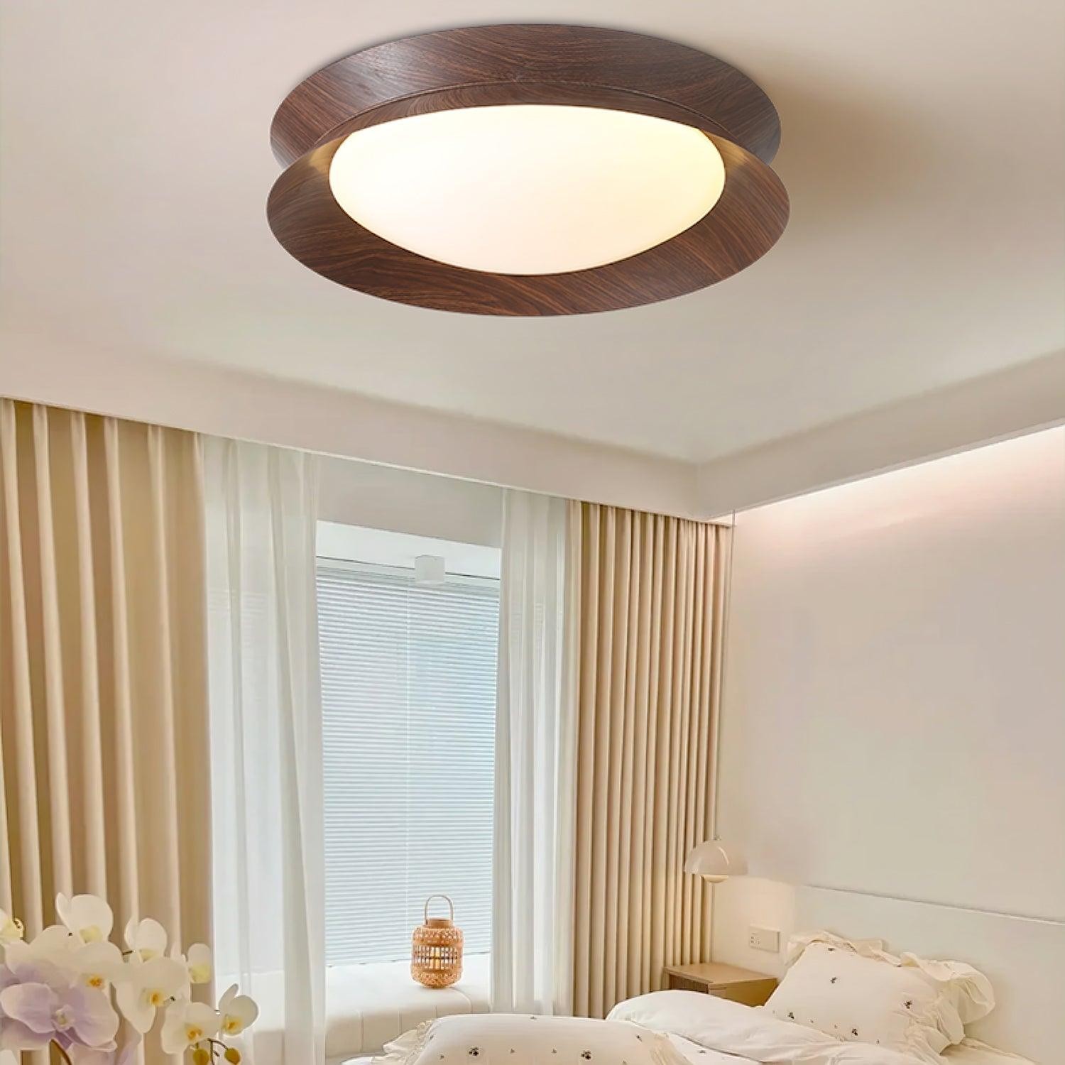 Double Half Round Ceiling Light M374