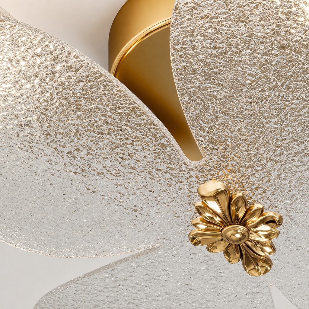 Lucenda Butterfly Decorative Ceiling Lamp - Elegant Retro Lighting for Corridor and Balcony T2234
