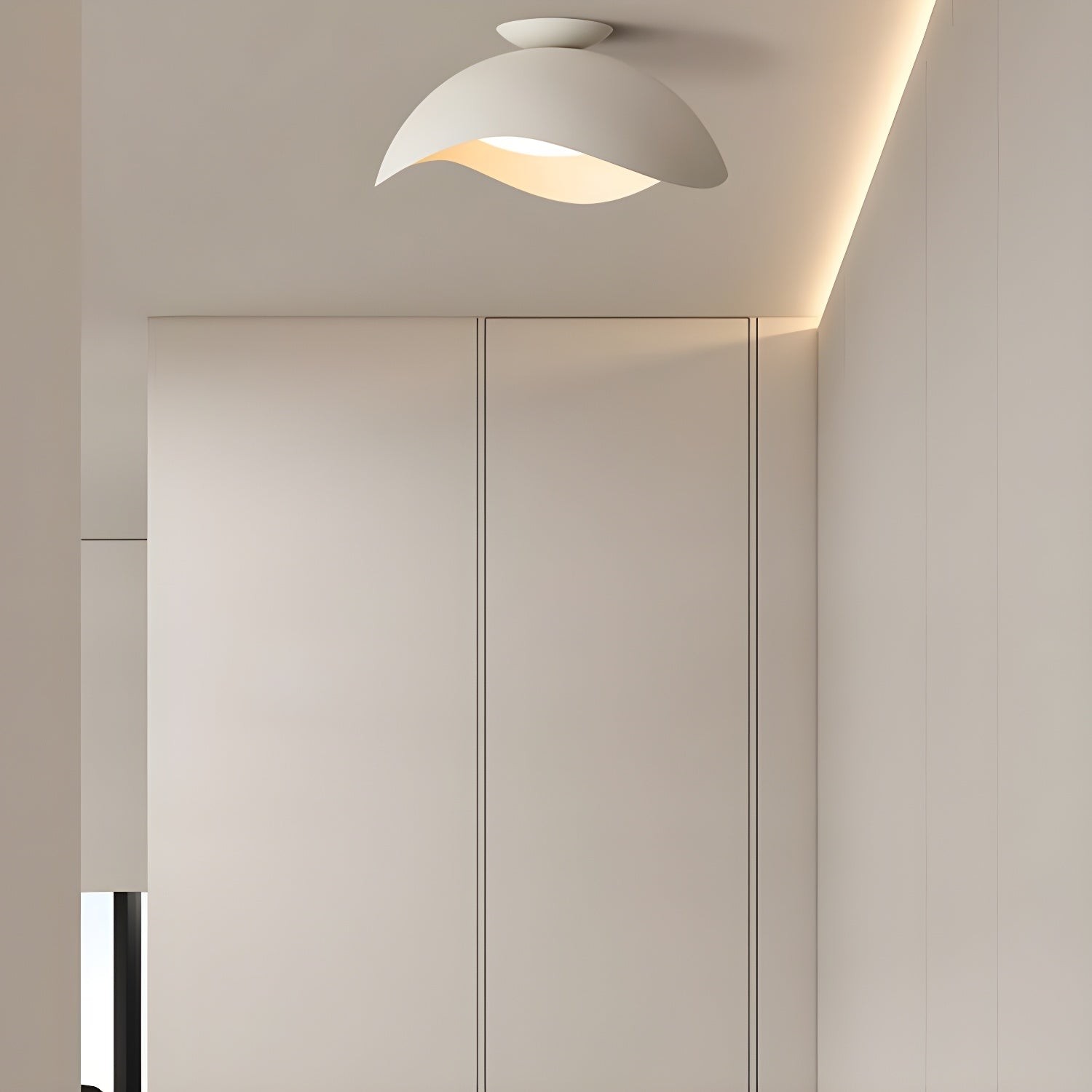 Simple Wave Ceiling Light M507