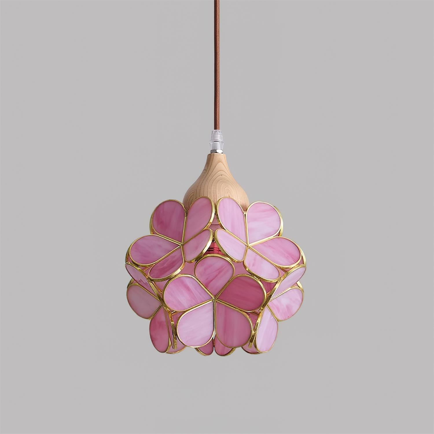 French Creative Pastoral Style Flower Pendant Light M136