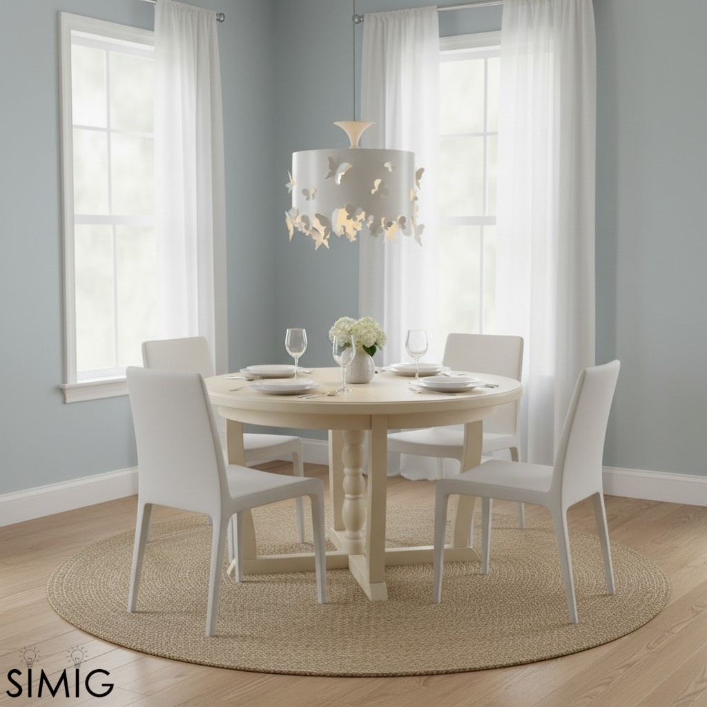 Cielora Butterfly Inspired Artistic Pendant Light – Living Room Accent T507