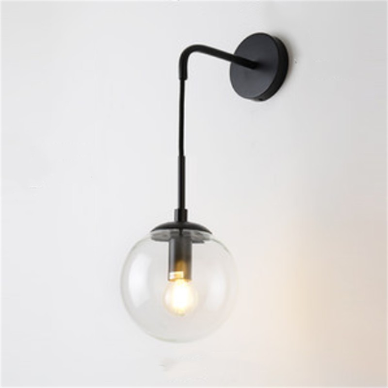 Nordic Glass Ball Wall Light