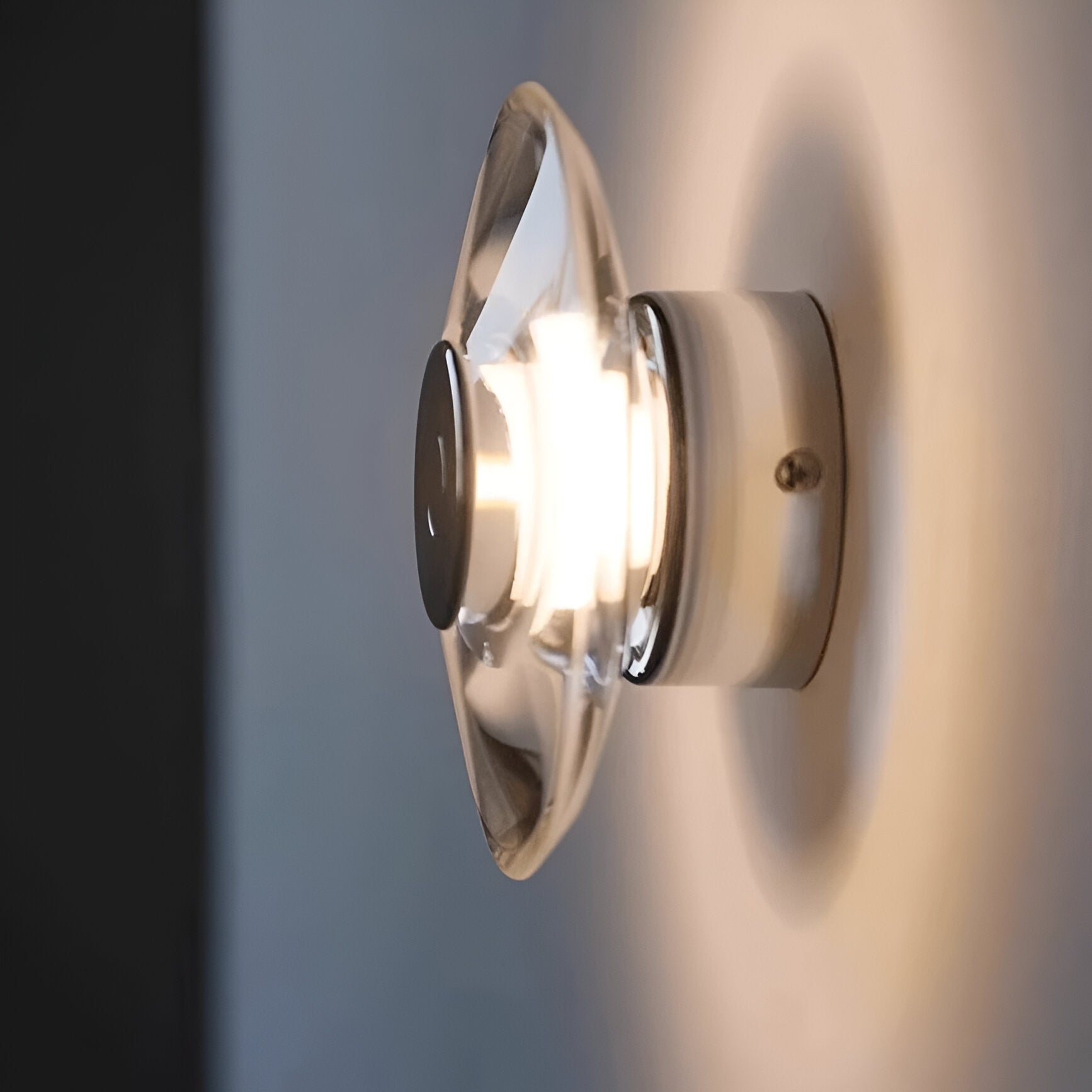 Italian Crystal Minimalist Clementine Wall Light T2182