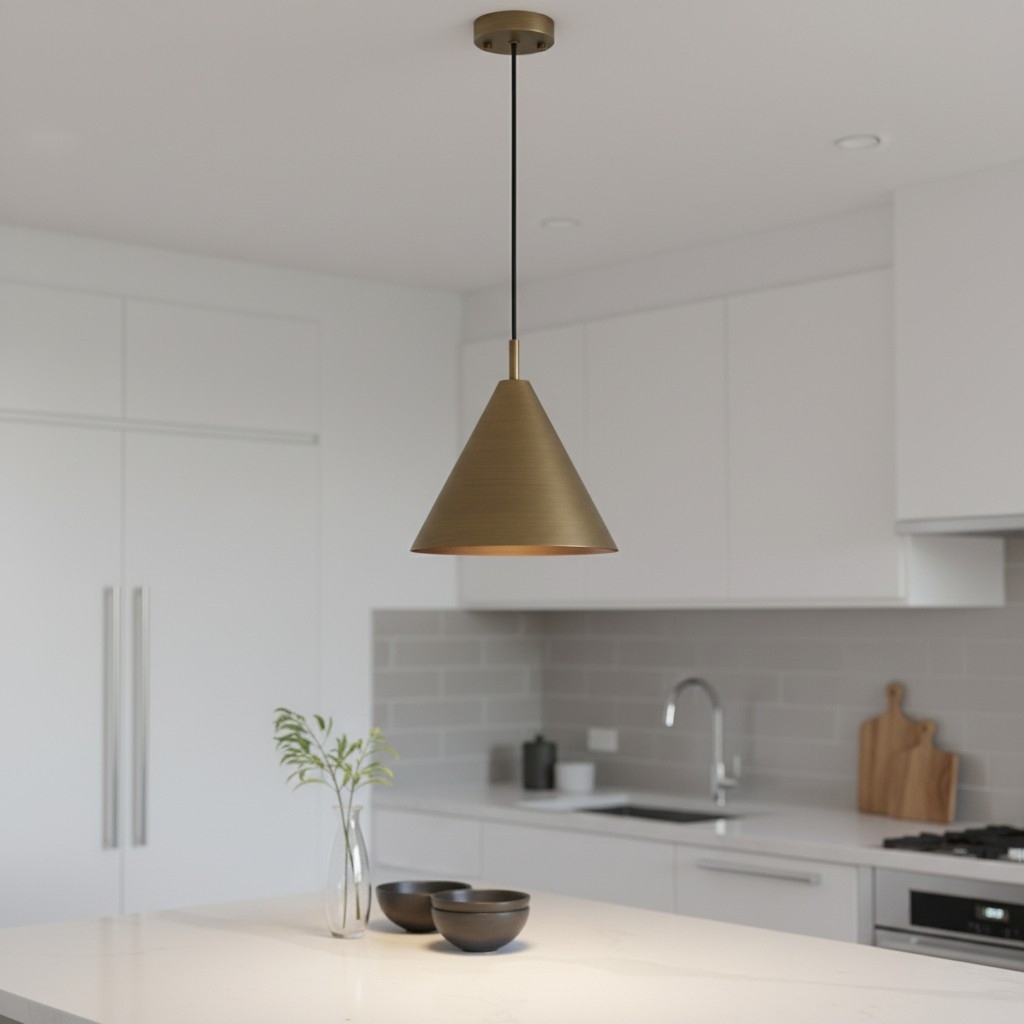 Oricone Pendant Light - Classic and Chic Design With Bronze or Brass Finish Perfect for Dining or Living Room T934