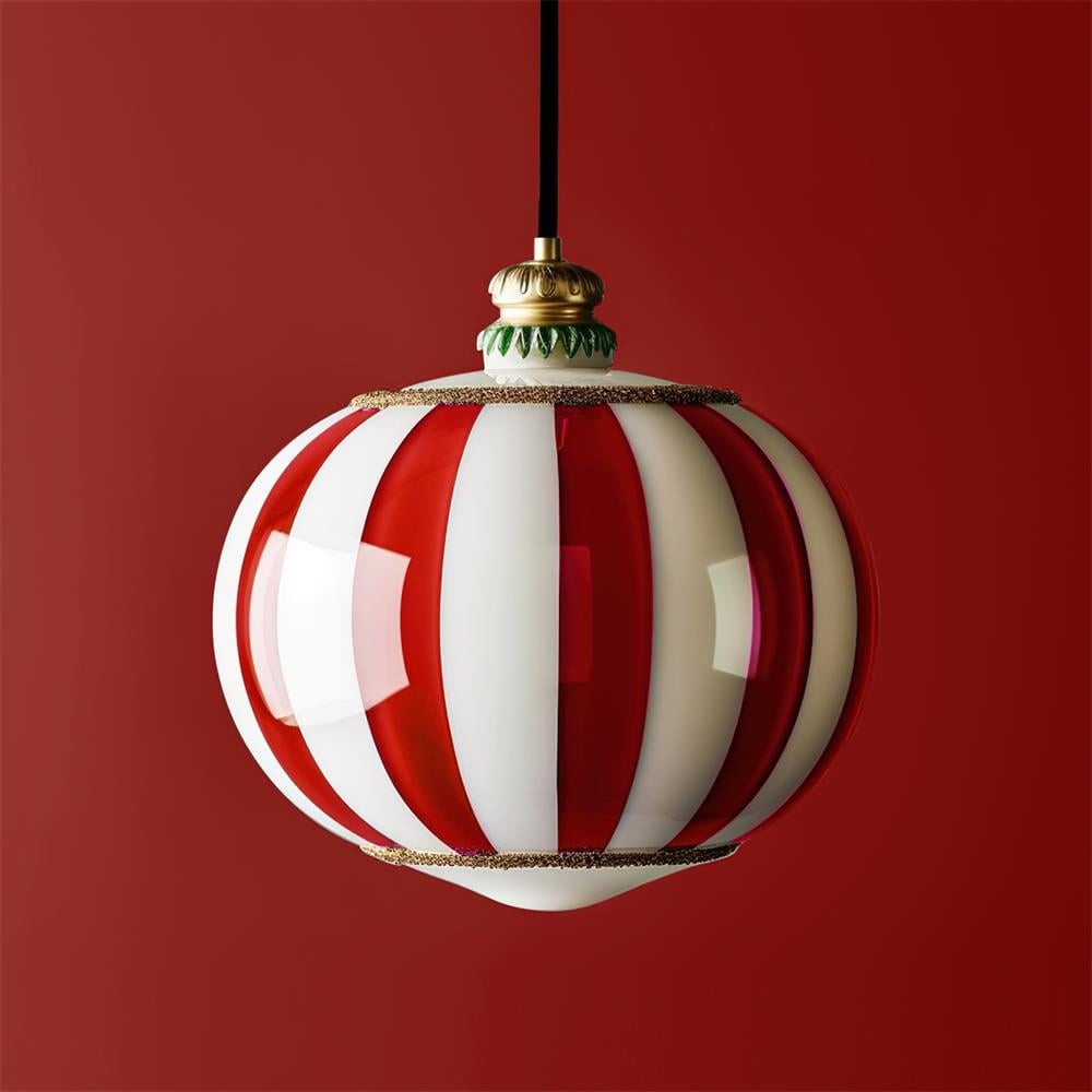 Playful Striped Meira Pendant Lamp for Kitchens & Dining S369