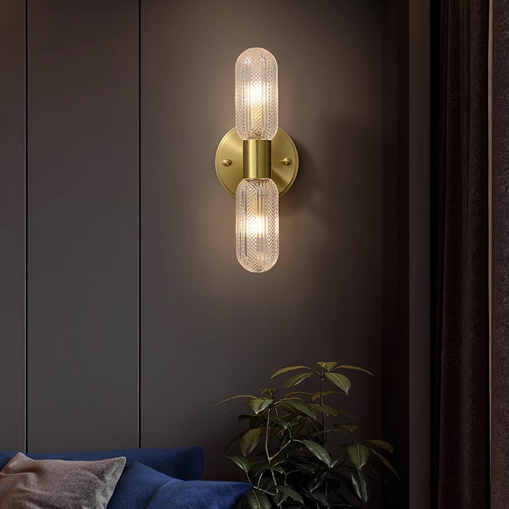 Light Luxury Glass Wall Lamp P043