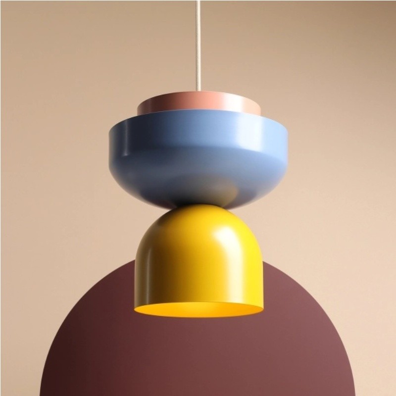 Contemporary Dual‑Shade Pendant Light for Dining or Kitchen S230