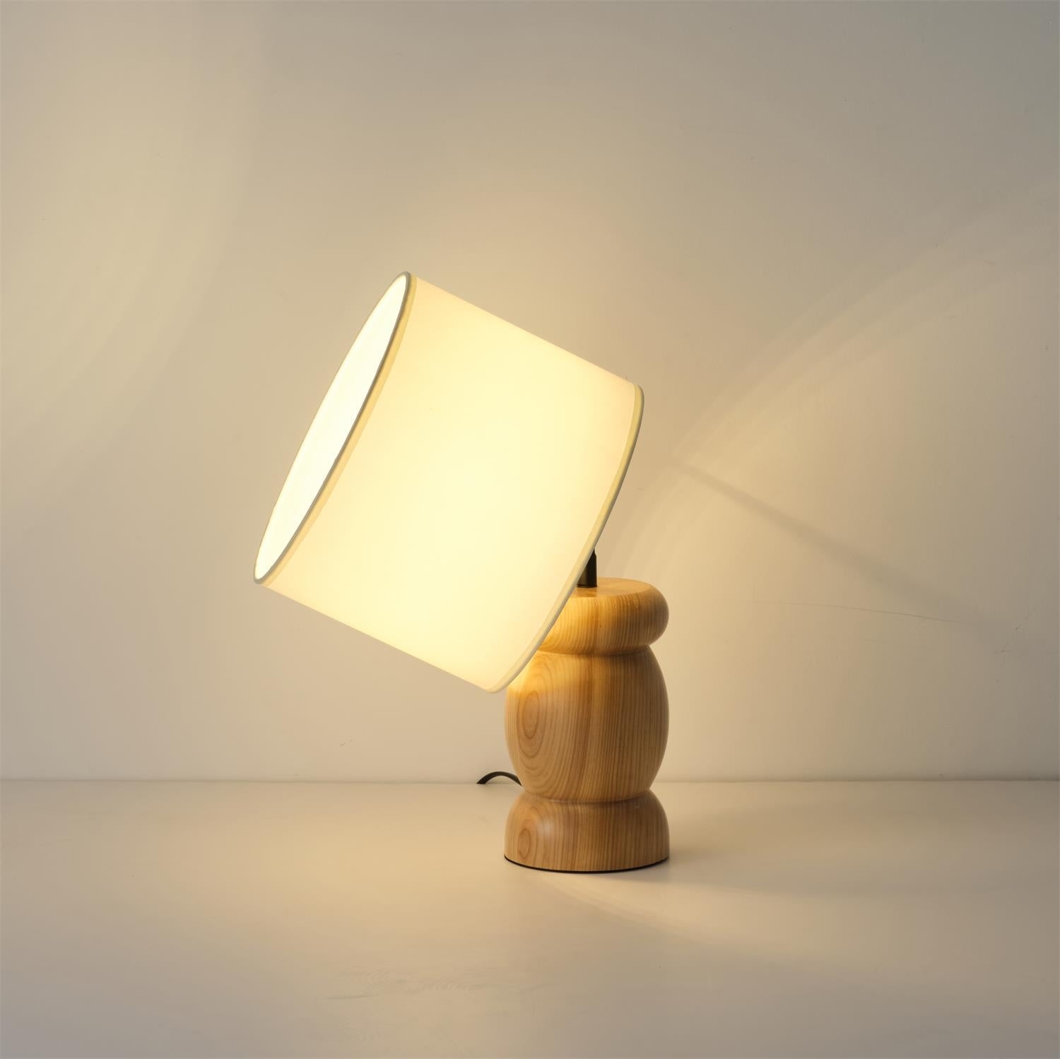Pebble Wood Table Lamp T1671