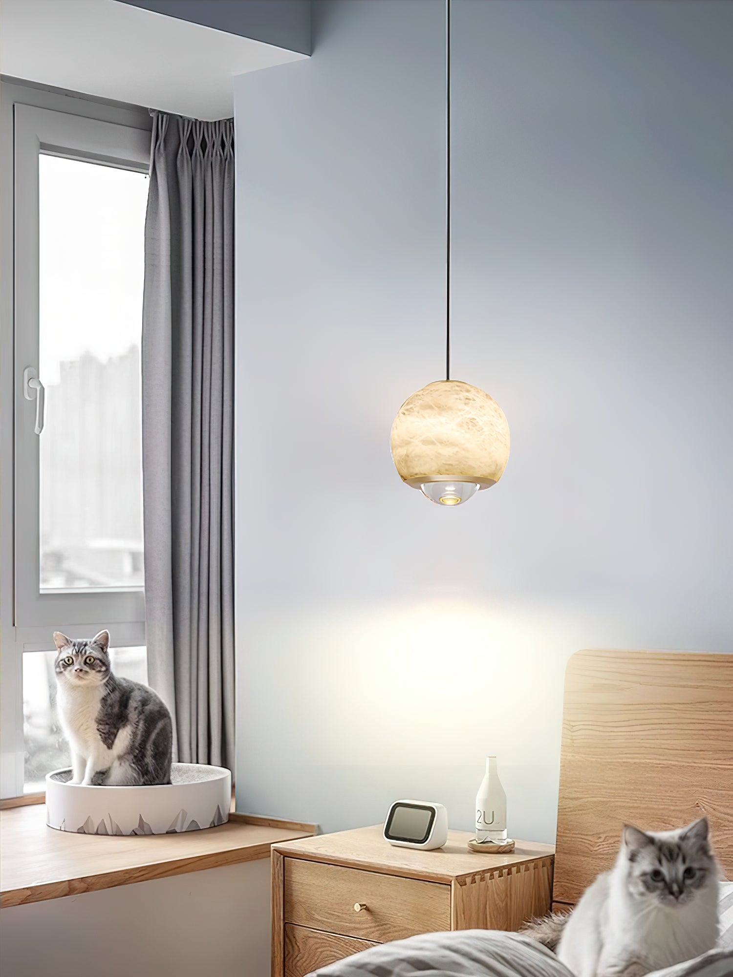 Ferox Alabaster Pendant Light T1646