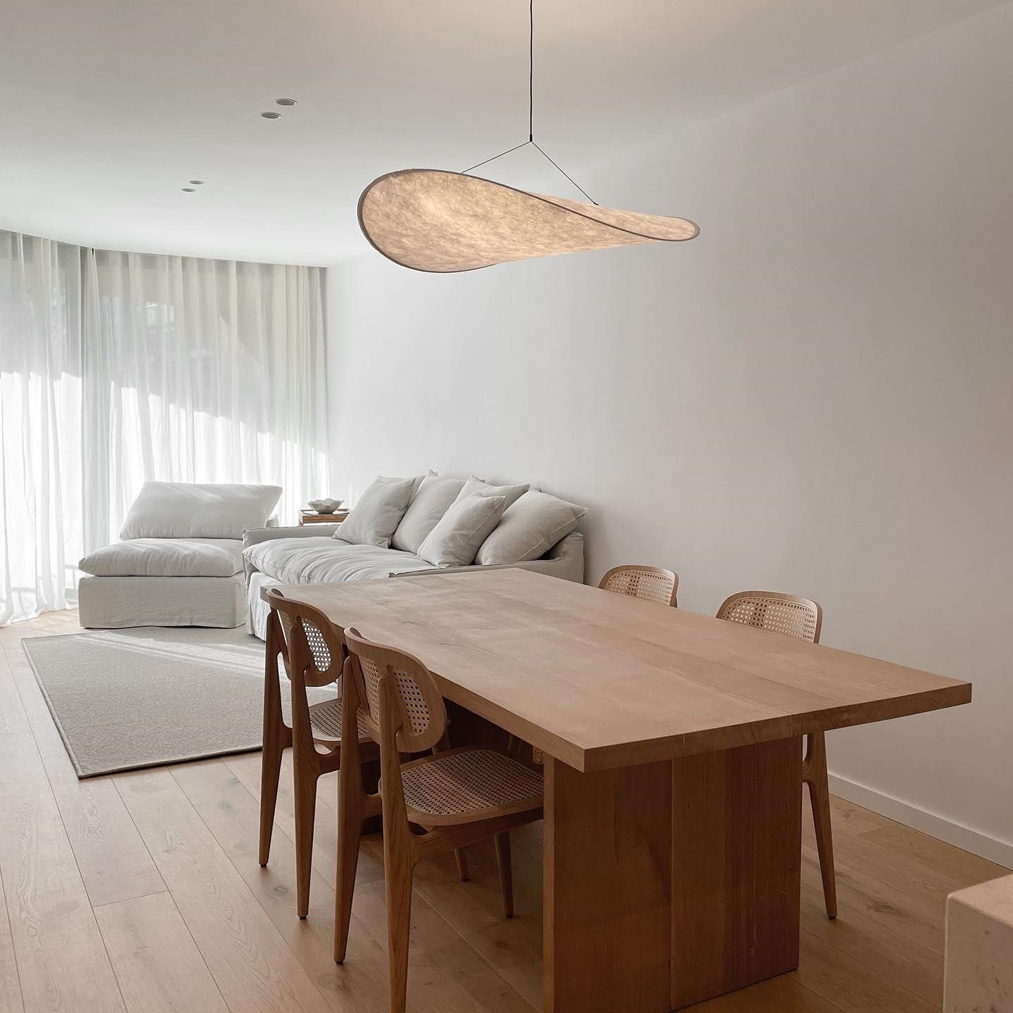 Tense Pendant Lamp - Contemporary Silk Design for Dining Area S51