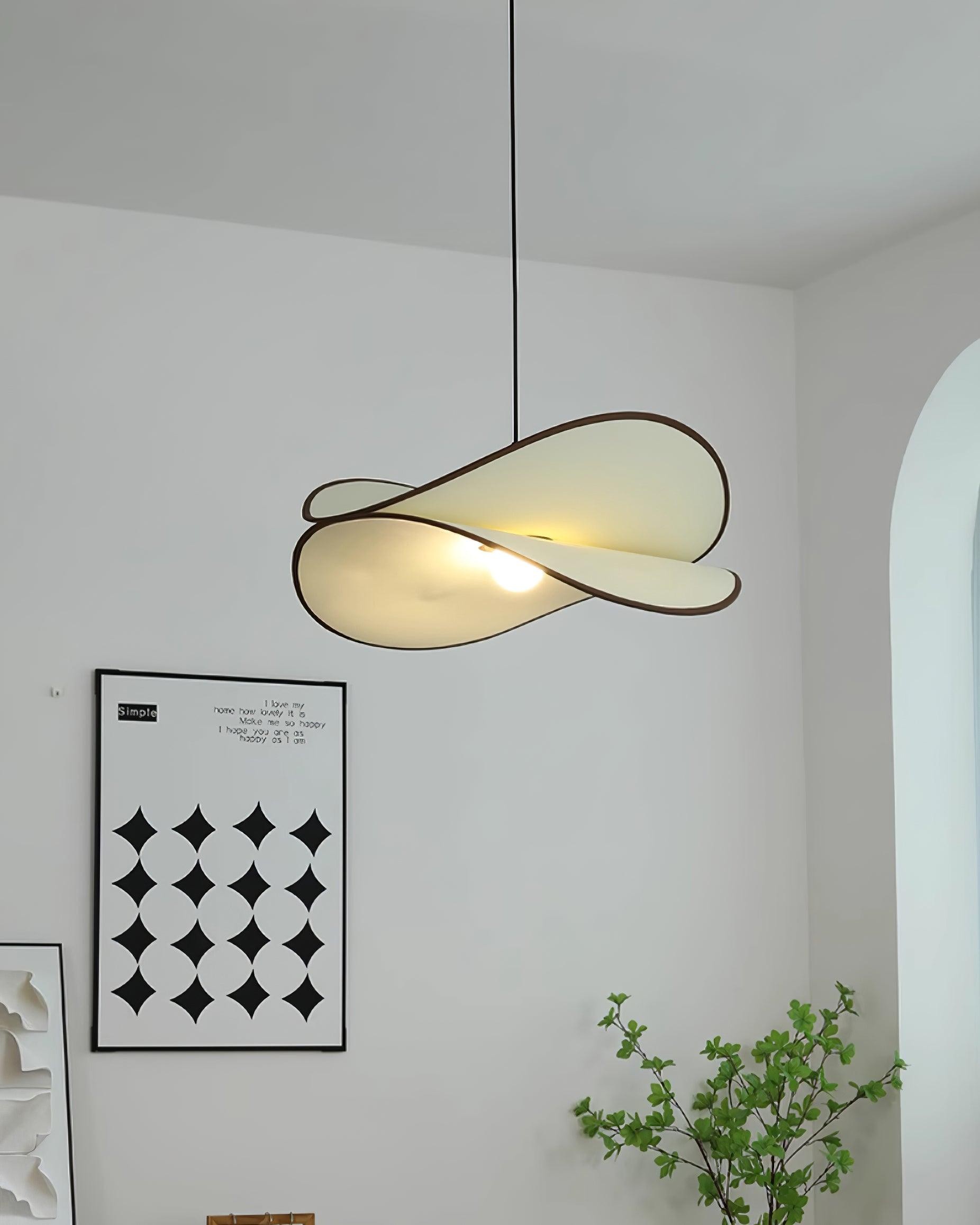 Wabi Sabi Fabric Crisp Pendant Lamp M256
