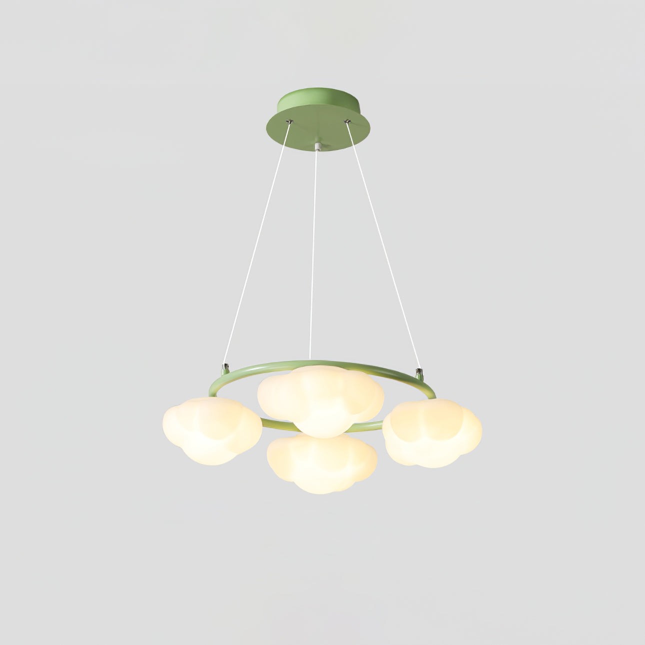 Cream Style Creative Personality Clouds Chandelier M221
