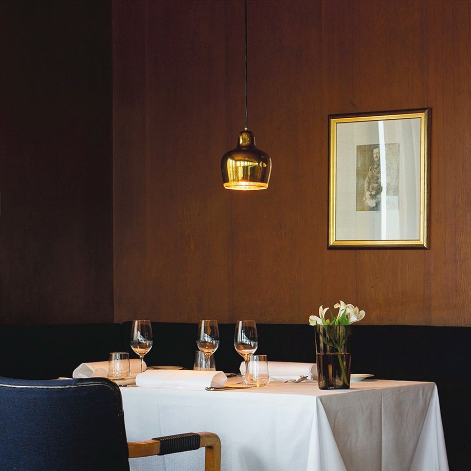 Golden Bell Pendant Lamp