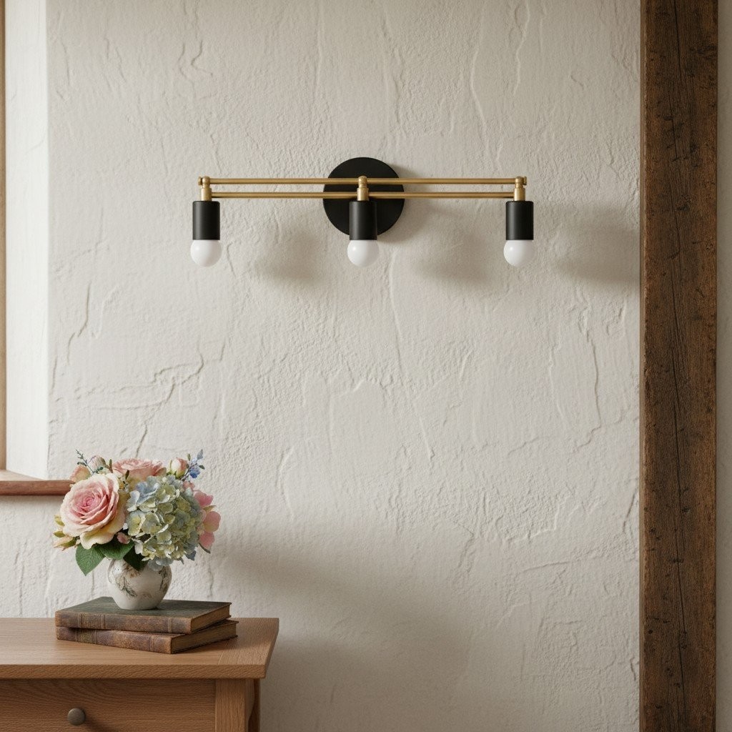 Mobilux Line Modern Vanity Light - Bathroom Wall Fixture in Art Deco Style T354