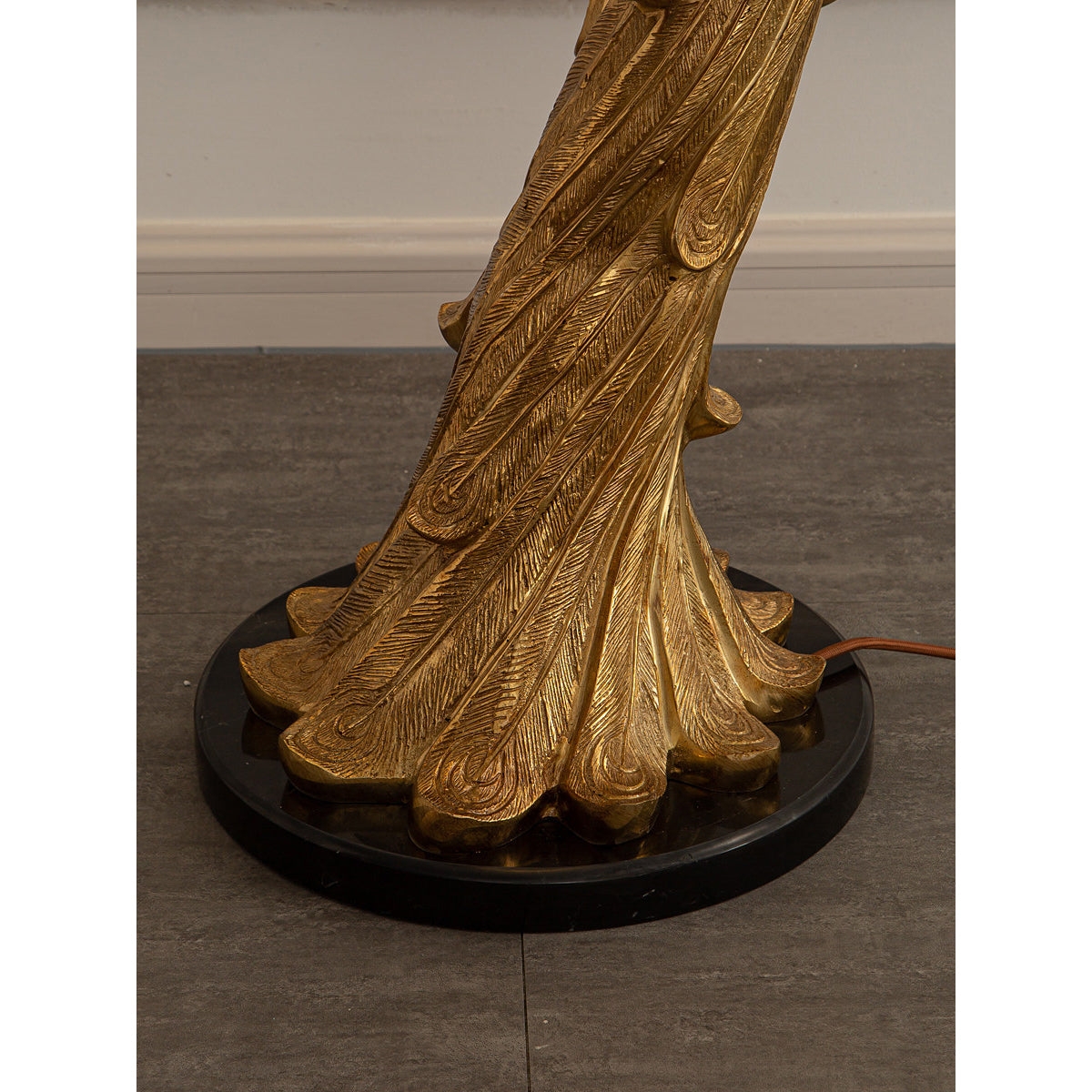 Perky Peacock Floor Lamp T1985