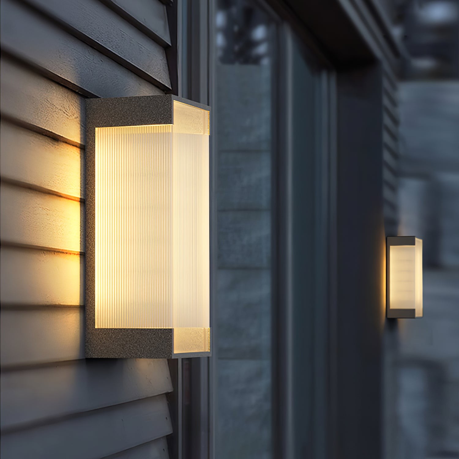 Rectangular Outdoor Wall Light M328