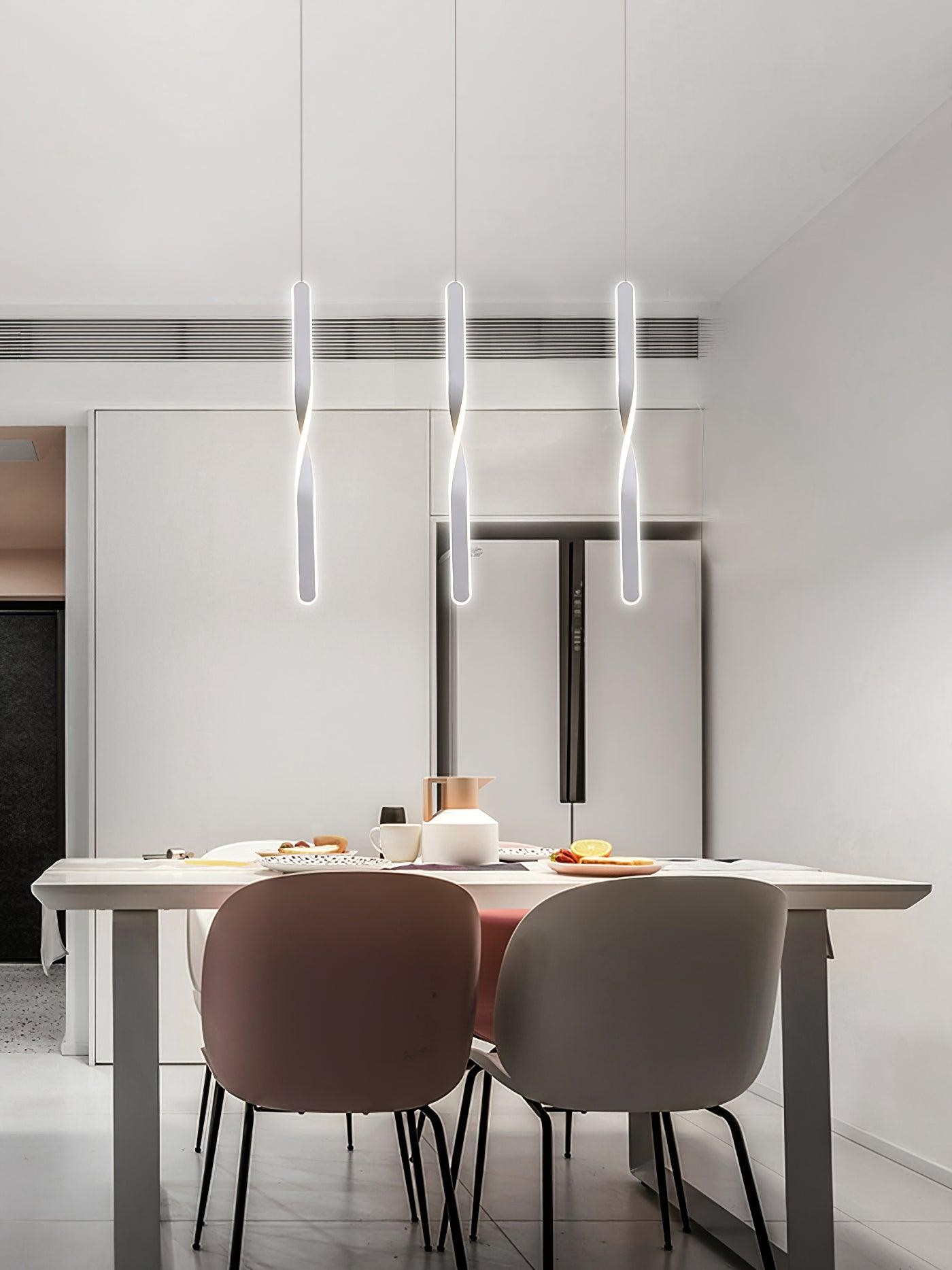 Nordic linear long Pendant Lamp M314